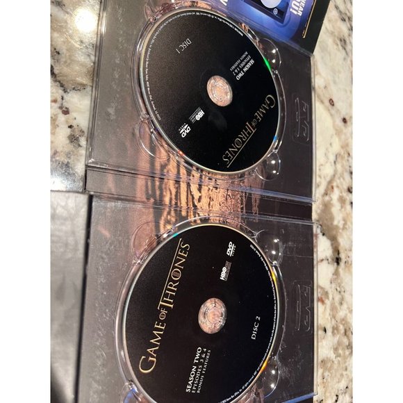 Game of Thrones The Complete Second 2nd 2 Season DVD 2013 5 Disc Box Set Fantasy - Picture 3 of 12